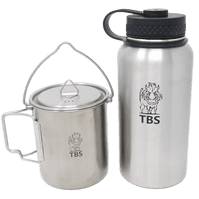 TBS Wilderness Bottle Cook Kit with Helikon Bottle Bag